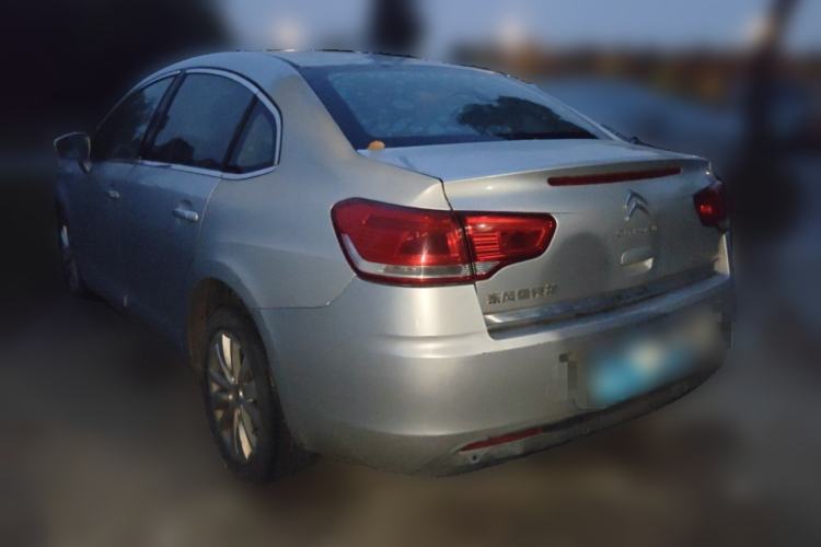 Used Citroen C-Quatre 2012 Sedan 1.6L Manual Prestige Model Rear Left 45 Deg