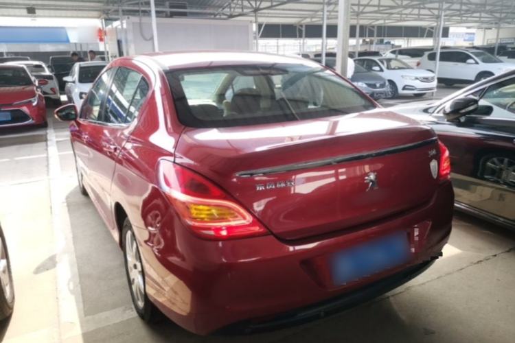 Used Peugeot 308 2014 Enjoyment Edition Classic 1.6L Automatic Fashion Model Rear Left 45 Deg