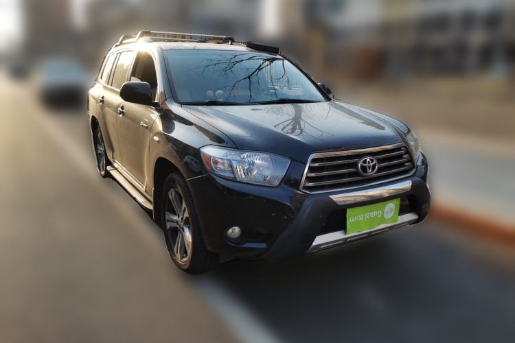 Used Toyota Highlander 2009 3.5L 4x4 7-Seater Luxury Edition Front Right 45 Deg