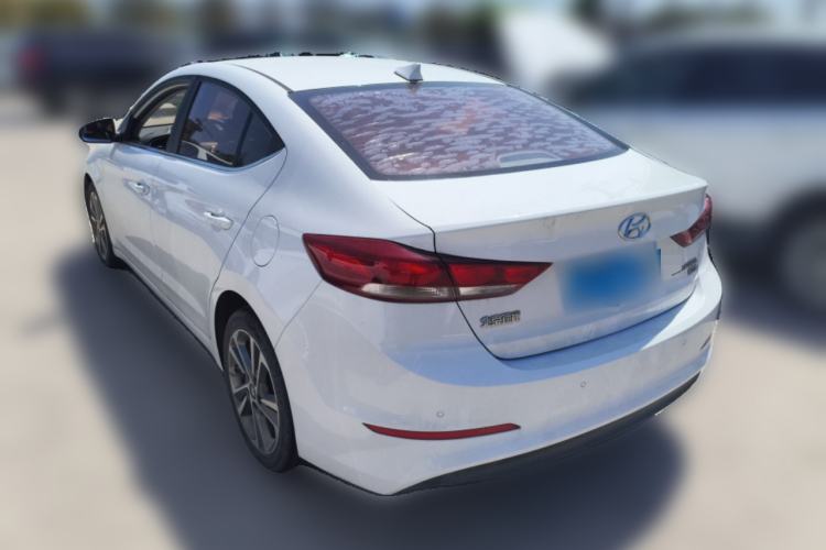 Used Hyundai Elantra (6th Generation / Lingdong) 2016 1.6L Automatic ZhiXuan – Elite Version Rear Left 45 Deg