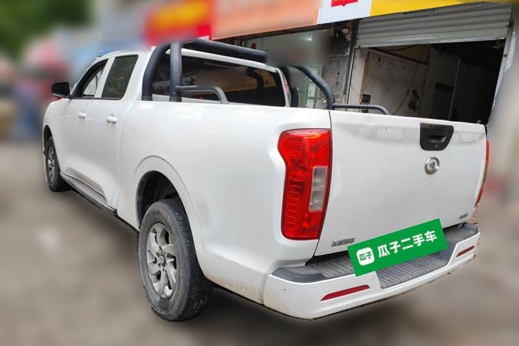 Used Great Wall Poer 2021 2.0T Commercial Version Automatic Diesel Two-Wheel Drive Elite Trim with Long Bed – GW4D20M Rear Left 45 Deg