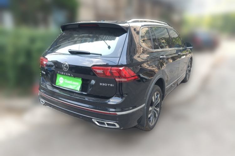 Used Volkswagen Tiguan L 2025 Model Outstanding Version 330TSI Automatic Two-Wheel Drive R-Line Longyao Edition Rear Right 45 Deg