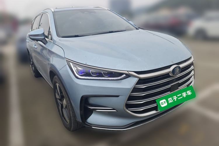 Used BYD Tang New Energy 2023 DM-i Champion Edition 112KM Prestige Model Front Right 45 Deg