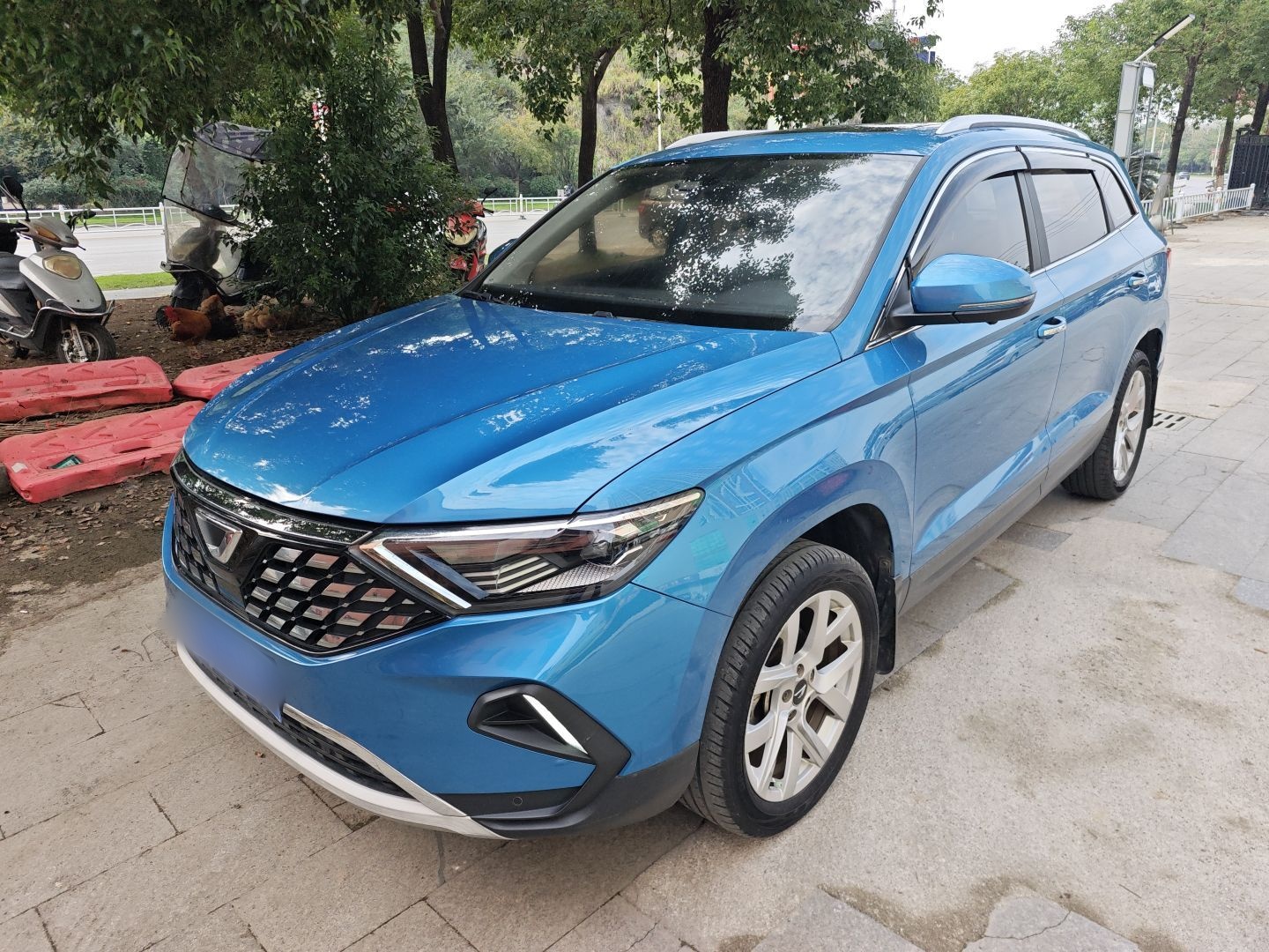 تحت مقدمة السيارة