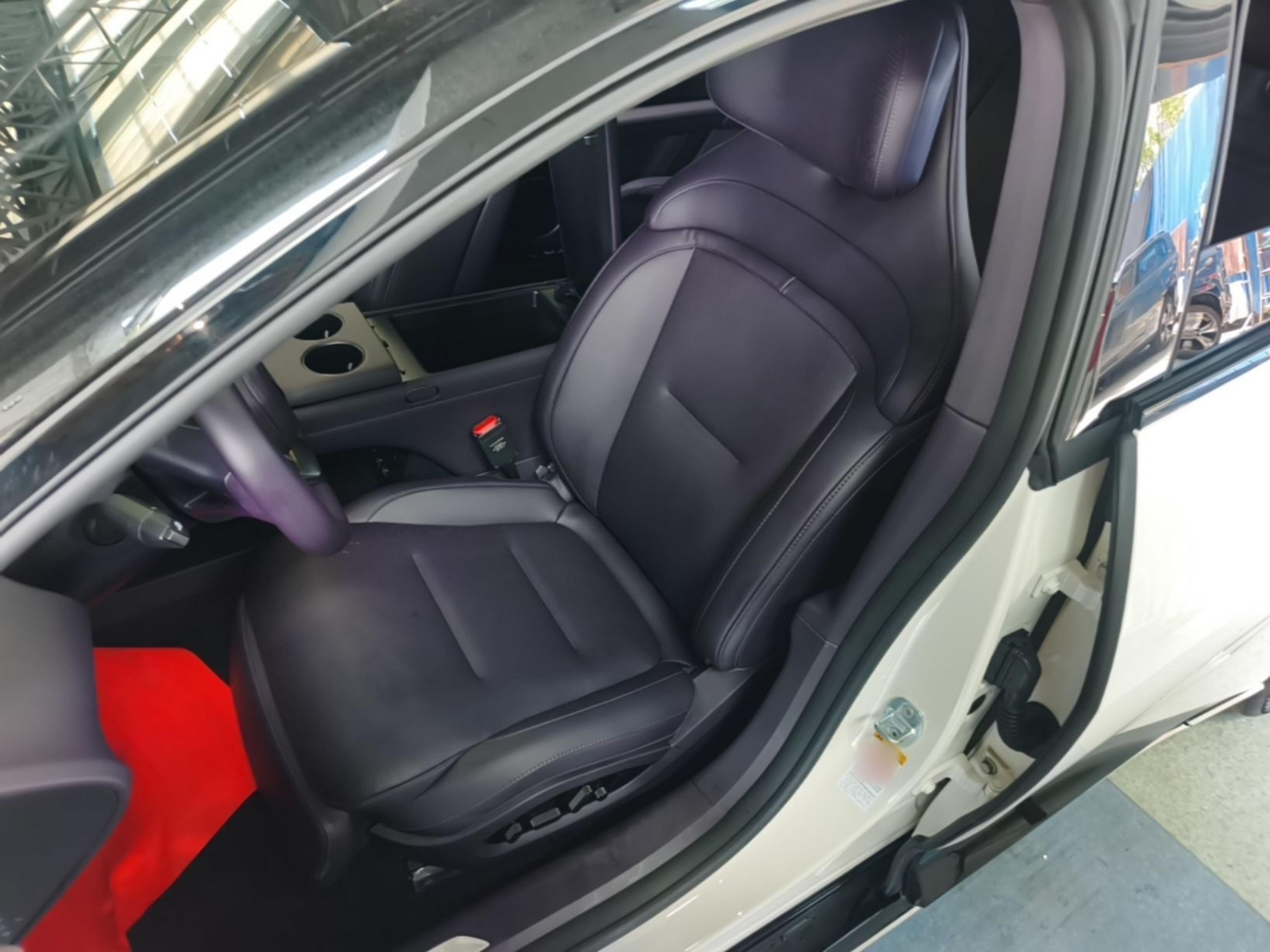 Avant de la voiture