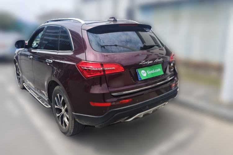 Used Zotye T600 2016 Sport Edition 1.5T Manual Luxury Model Rear Left 45 Deg