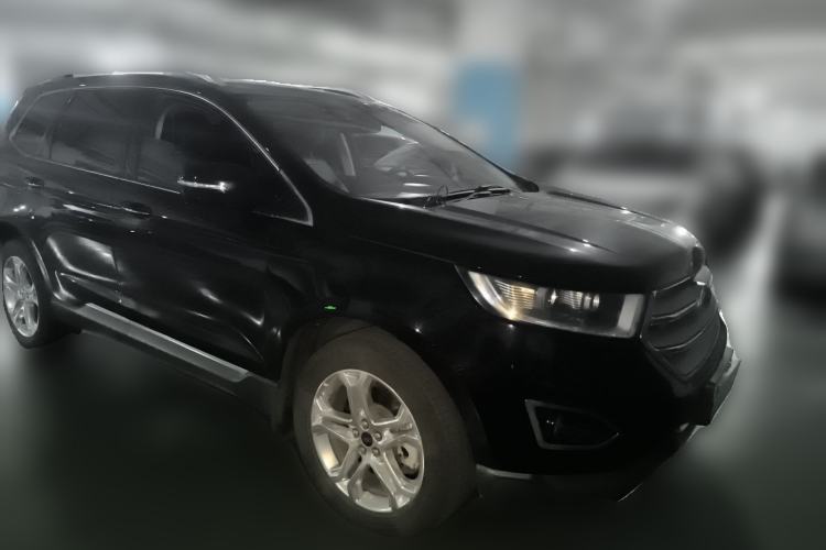 Used Ford Edge 2016 EcoBoost 245 Four-Wheel Drive Titanium Edition 7-Seater Front Right 45 Deg