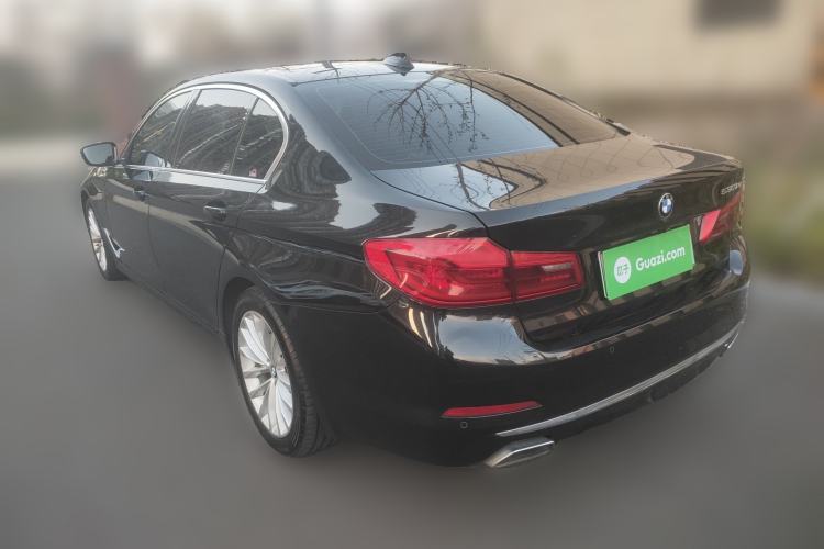 Used BMW 5 Series New Energy 2020 Mileage Upgrade Version 530Le Luxury Package Rear Left 45 Deg