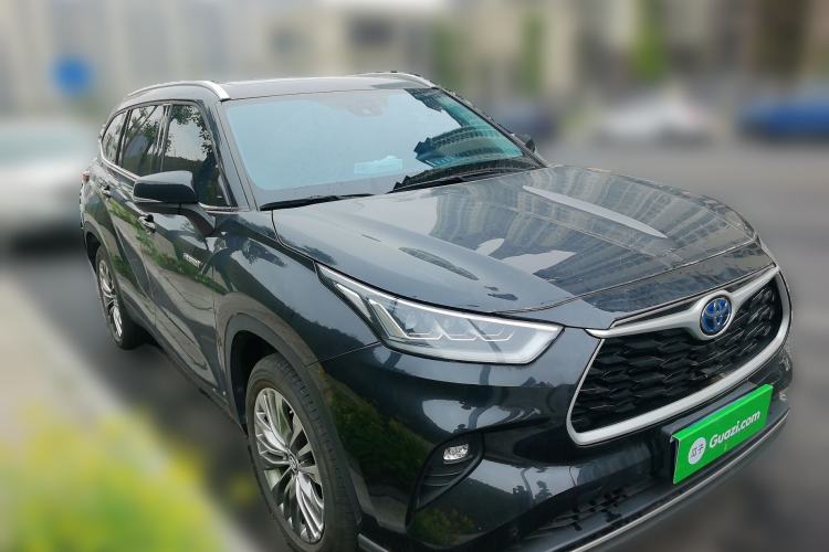 Used Toyota Highlander 2022 Dual-Engine 2.5L Two-Wheel Drive Prestige Edition 7-Seater