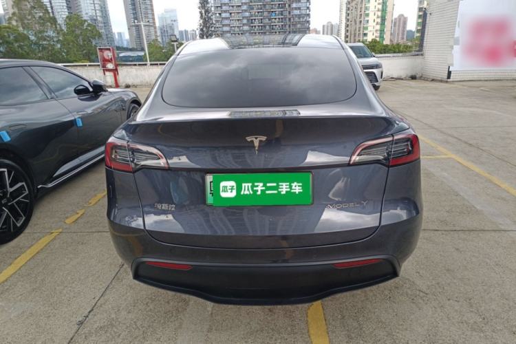 Used Tesla Model Y 2022 Revised Version Long-Range All-Wheel Drive Rear