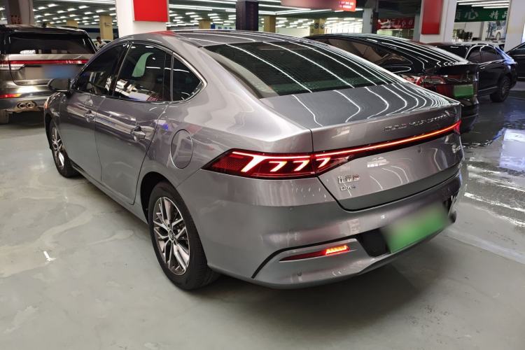 Used BYD Qin PLUS 2021 DM-i 55KM Flagship Model Rear Left 45 Deg