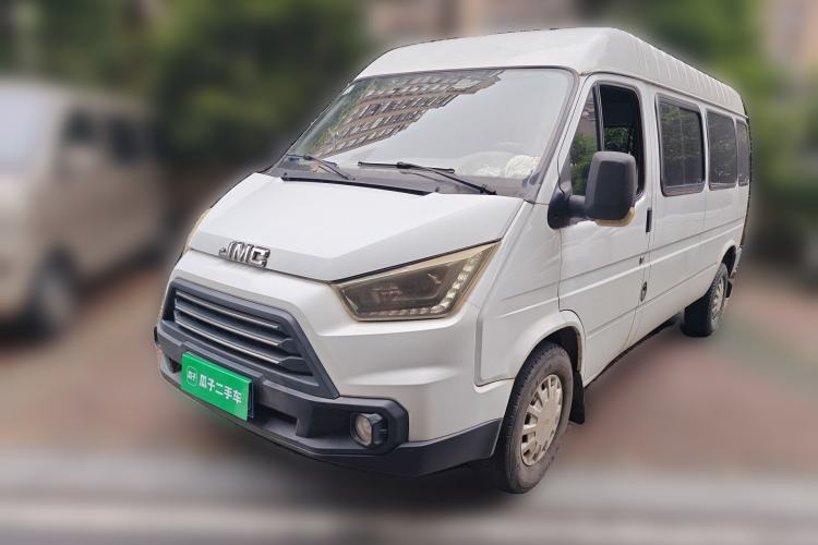 Used JMC Transit 2017 2.8T Commercial Version Long Wheelbase Mid-Roof 6/7/8-Seater JX493