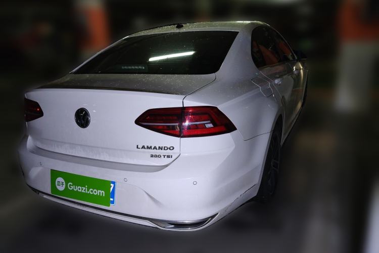 Used Volkswagen Lamando 2019 280TSI DSG Comfort Edition China VI standard Rear Right 45 Deg