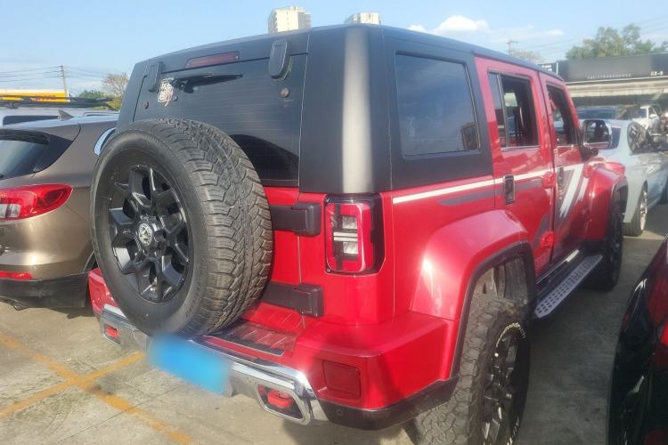 Used BAIC Off-Road BJ40 2018 2.3T Automatic Four-Wheel Drive Ring of the Tower Champion Edition China V Emission Standard

