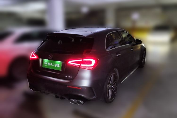 Used Mercedes-Benz A AMG 2020 Facelift AMG A 45 4MATIC+ Rear Right 45 Deg