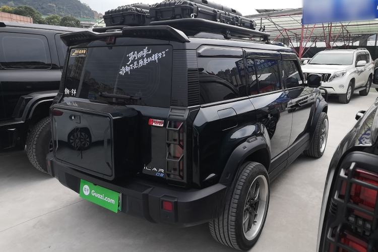 Used iCAR 03 2024 501km Four-wheel Drive Long-Range Advanced Version Rear Right 45 Deg