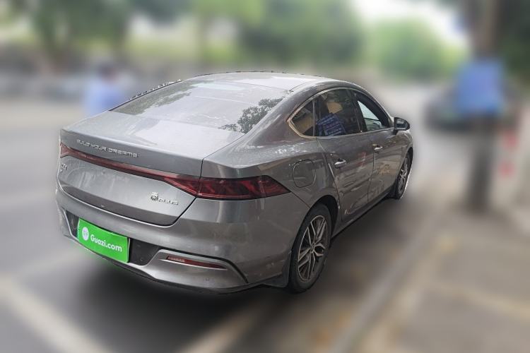 Used BYD Qin PLUS 2021 EV 500KM Luxury Model Rear Right 45 Deg