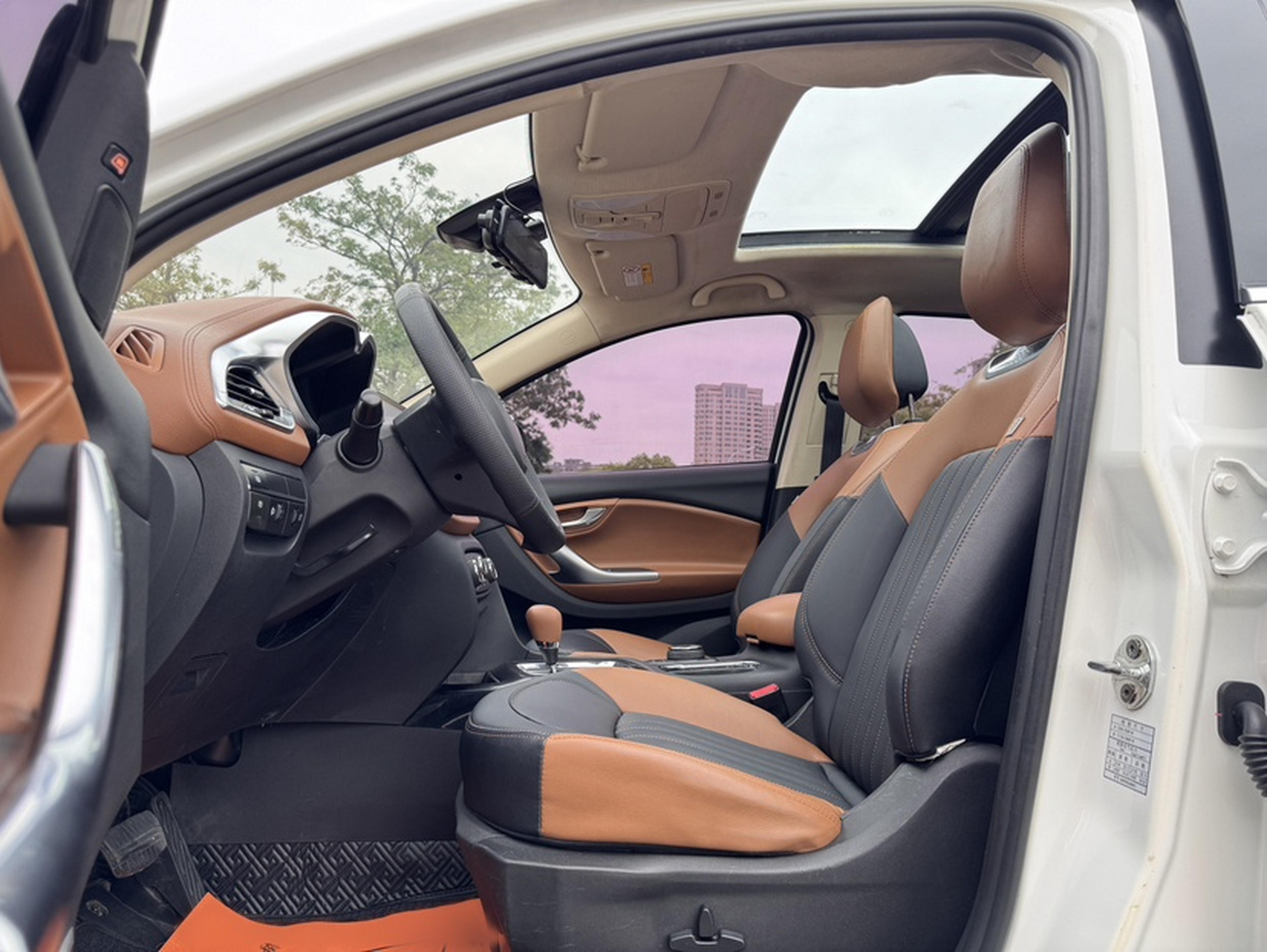 Avant de la voiture