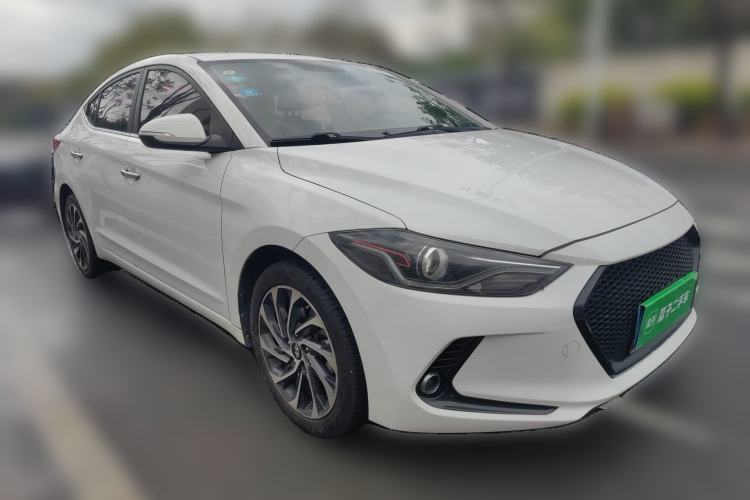 Used Hyundai Elantra (6th Generation / Lingdong) 2019 1.4T Dual-Clutch Xuan Dong · Dynamic Model Front Right 45 Deg