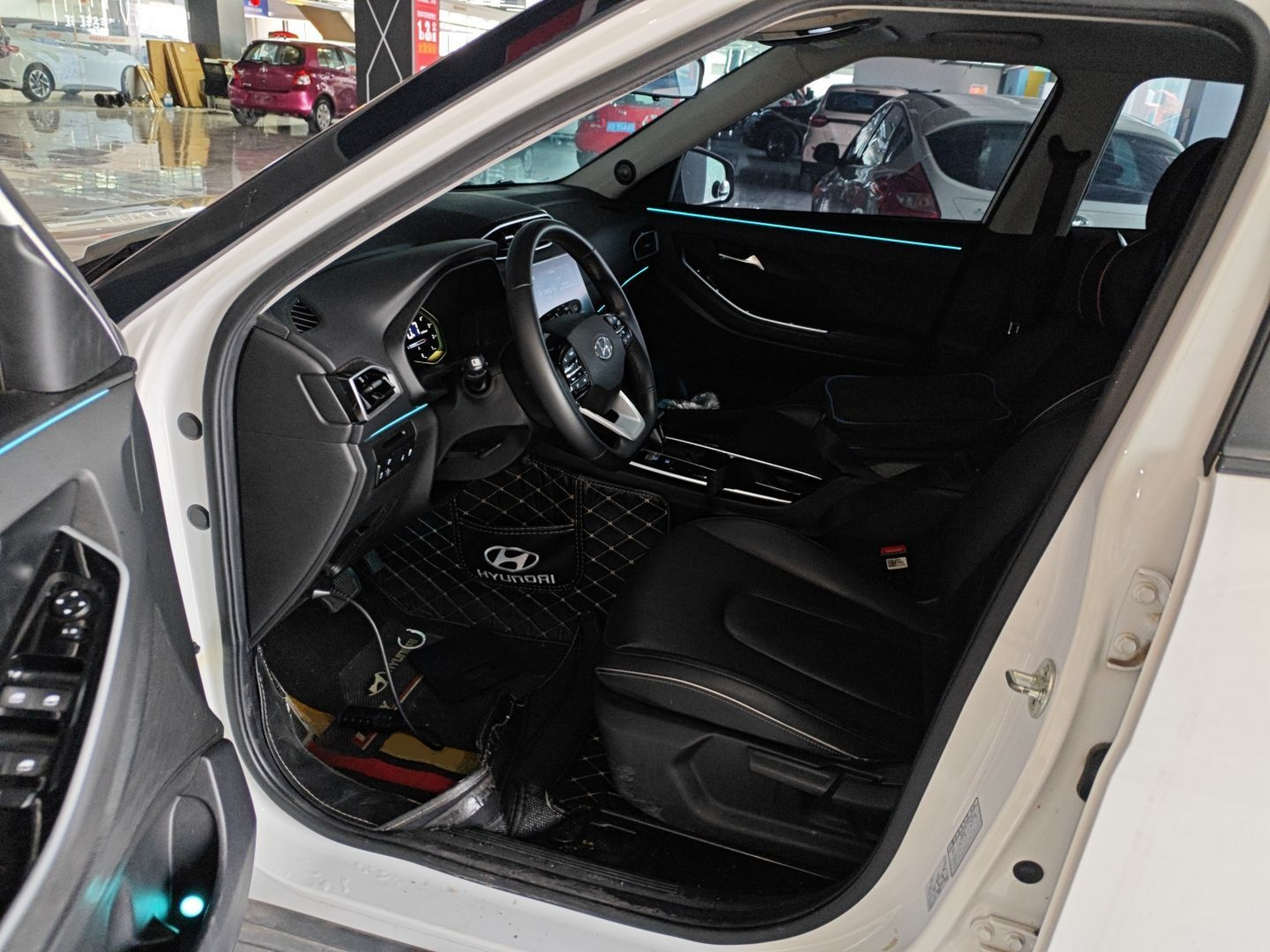 Avant de la voiture