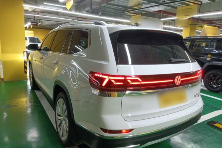 Used Volkswagen Teramont 2021 530 V6 All-Wheel Drive Prestige Flagship Edition Rear Left 45 Deg