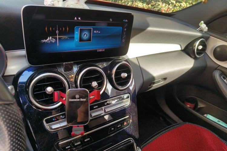 Used Mercedes-Benz C-Class 2020 C 260 Sport Edition Audio And AC Panel