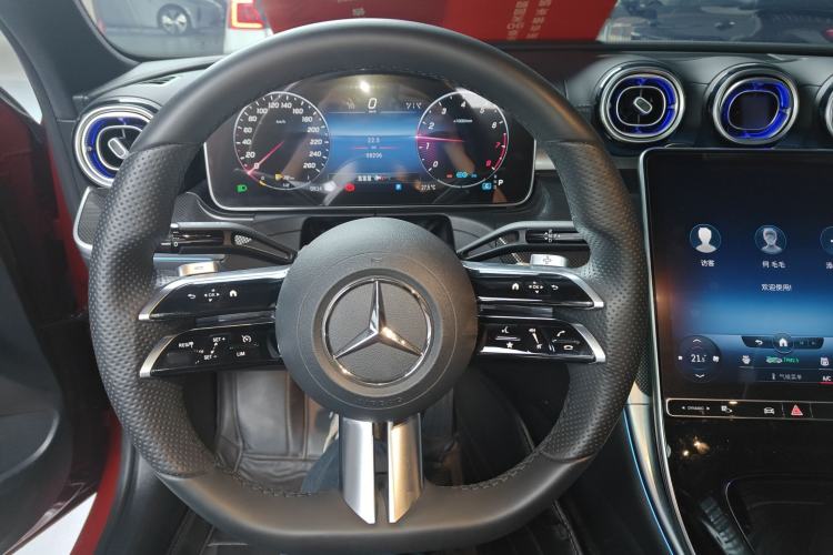 Used Mercedes-Benz C-Class 2022 C 260 L Sport Edition Steering Wheel