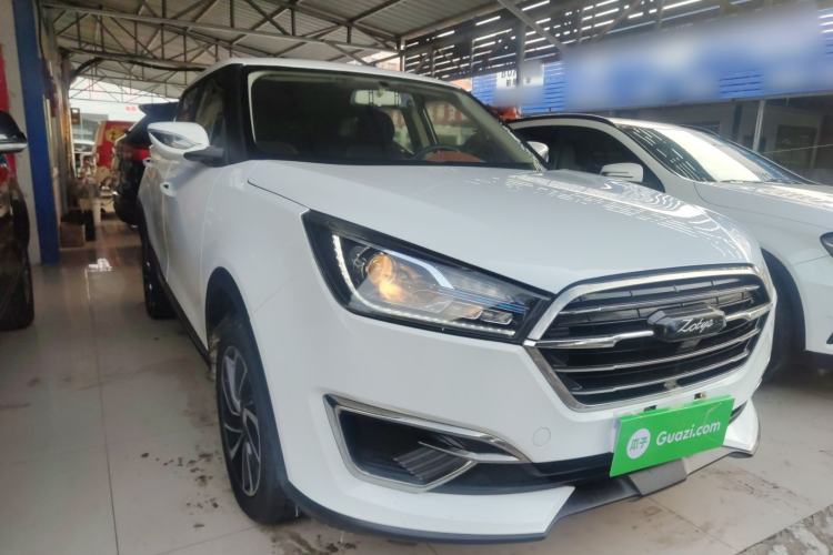Used Zotye T300 2018 1.5L CVT Luxury Model Front Right 45 Deg