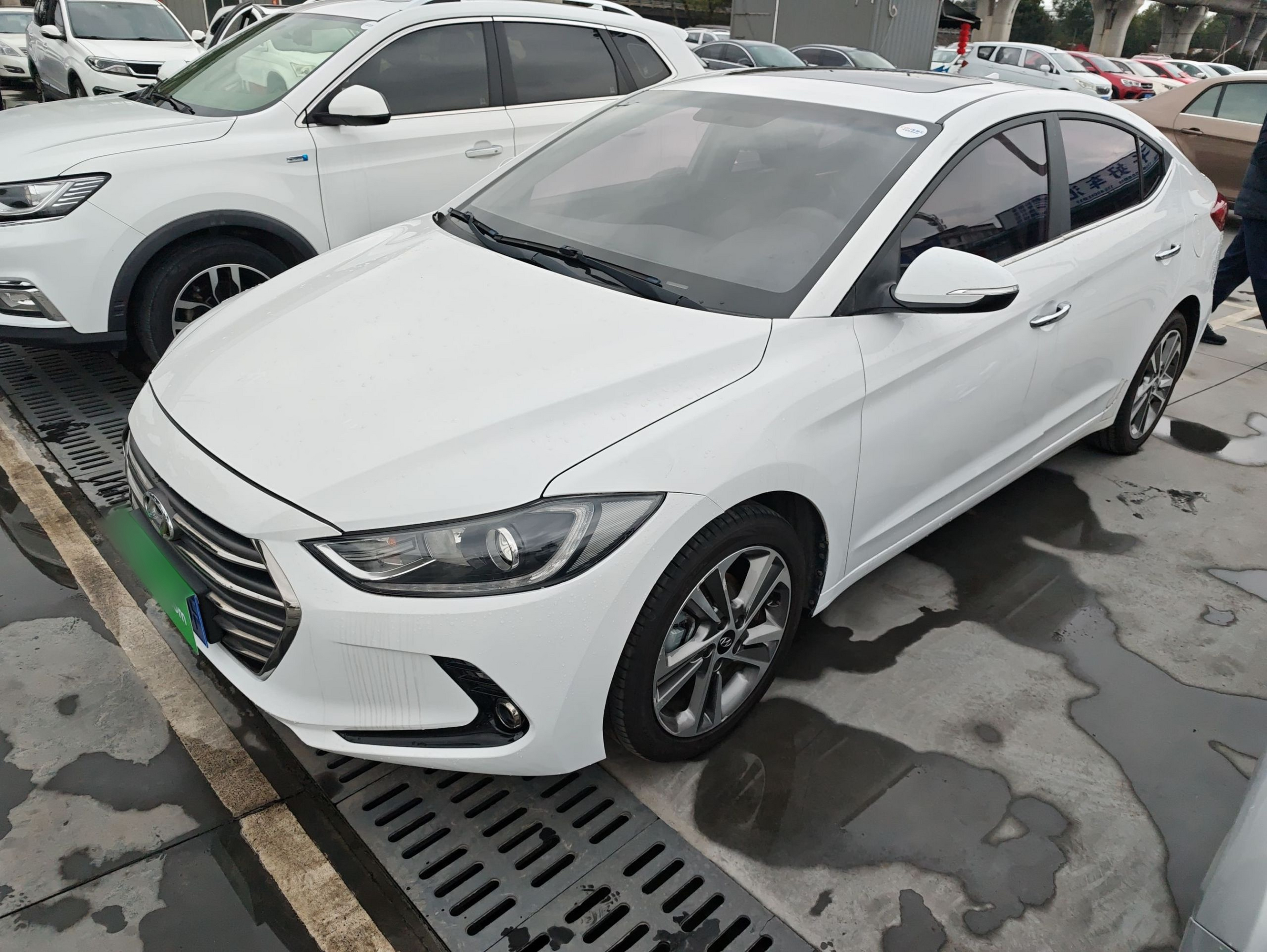 تحت مقدمة السيارة