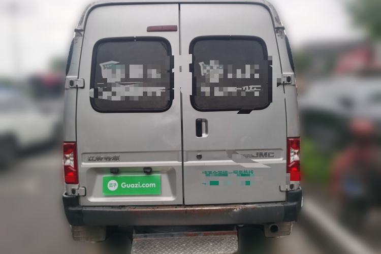 Used JMC Transit 2019 2.8T Commercial Version Long Wheelbase Mid-Roof 6-Seater Rear Single Tire China VI Emission Standard – JX493
