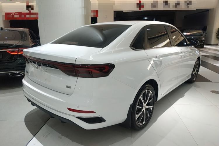 Used Geely Auto Emgrand 2022 4th Generation 1.5L CVT Flagship Model Rear Right 45 Deg