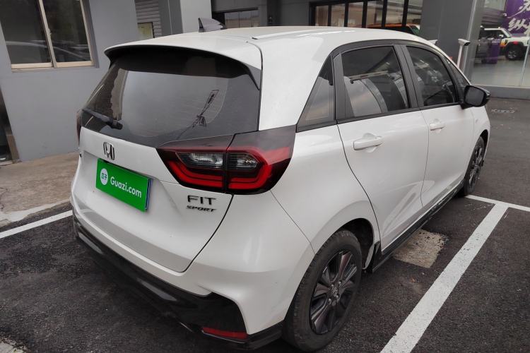 Used Honda Fit 2023 1.5L CVT Trendy Sports Edition Rear Right 45 Deg