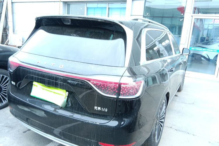 Used Hima AITO M9 2025 Extended-Range Ultra Version 52 kWh 6-Seater Rear Right 45 Deg