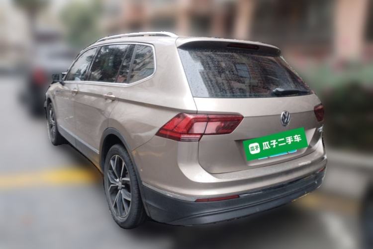 Used Volkswagen Tiguan L 2017 330TSI Automatic Two-Wheel Drive Flagship Edition Rear Left 45 Deg