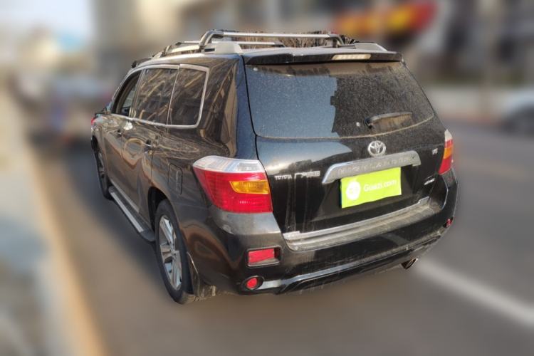 Used Toyota Highlander 2009 3.5L 4x4 7-Seater Luxury Edition Rear Left 45 Deg