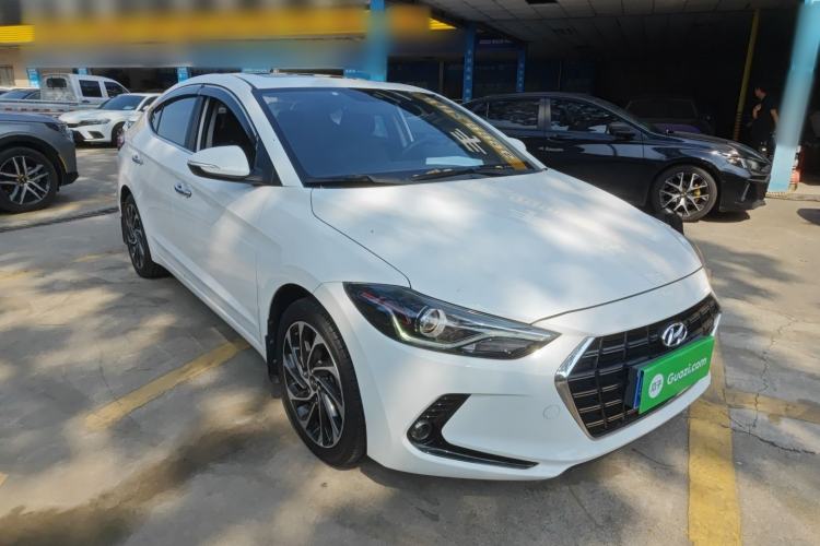 Used Hyundai Elantra (6th Generation / Lingdong) 2019 1.5L CVT ZhiXuan – Elite Version Front Right 45 Deg