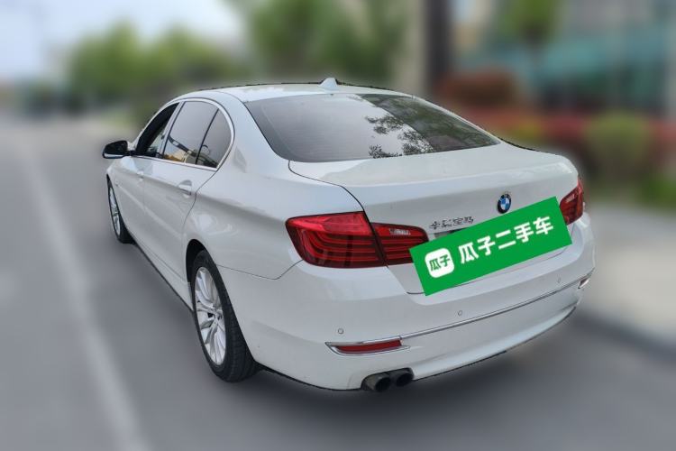 Used BMW 5 Series 2014 525Li Luxury Design Package Rear Left 45 Deg