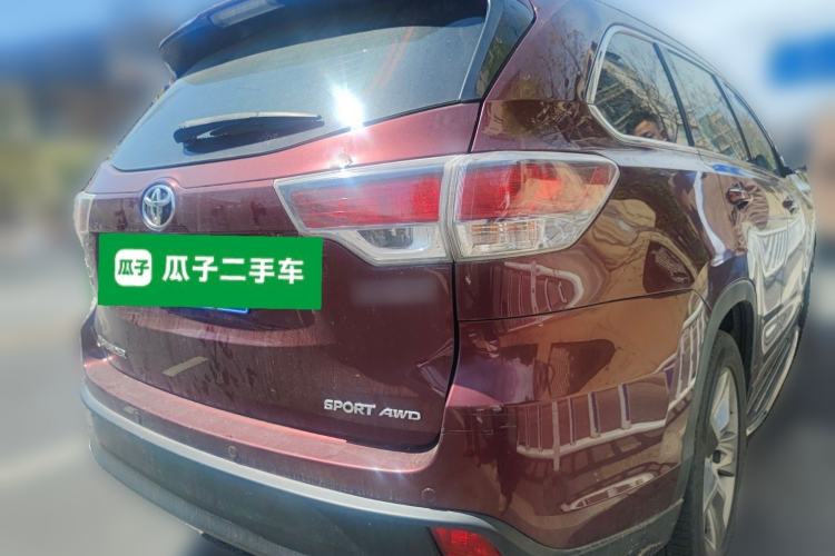 Used Toyota Highlander 2017 2.0T Four-Wheel Drive Luxury Edition 7 Seats