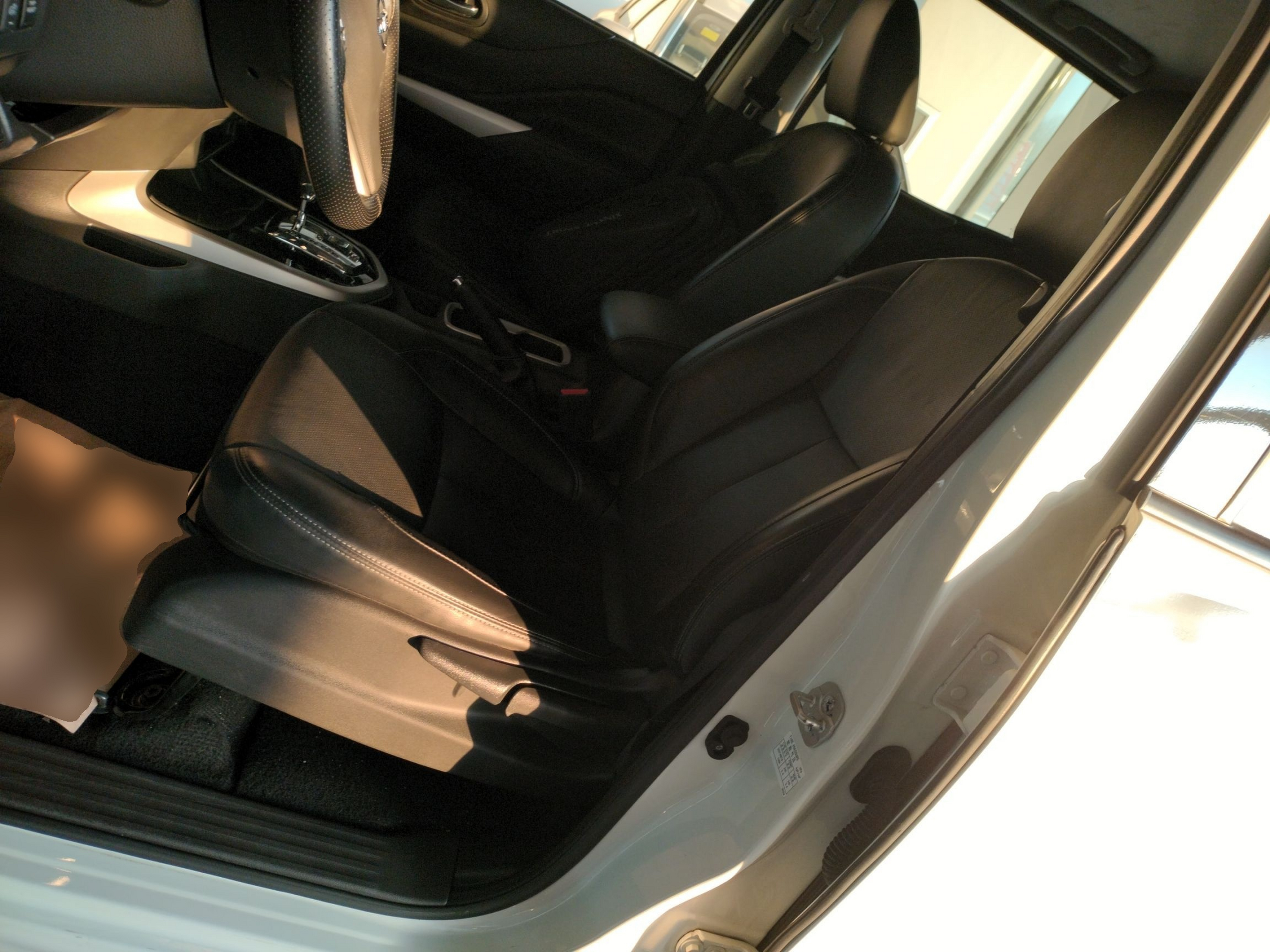 Avant de la voiture