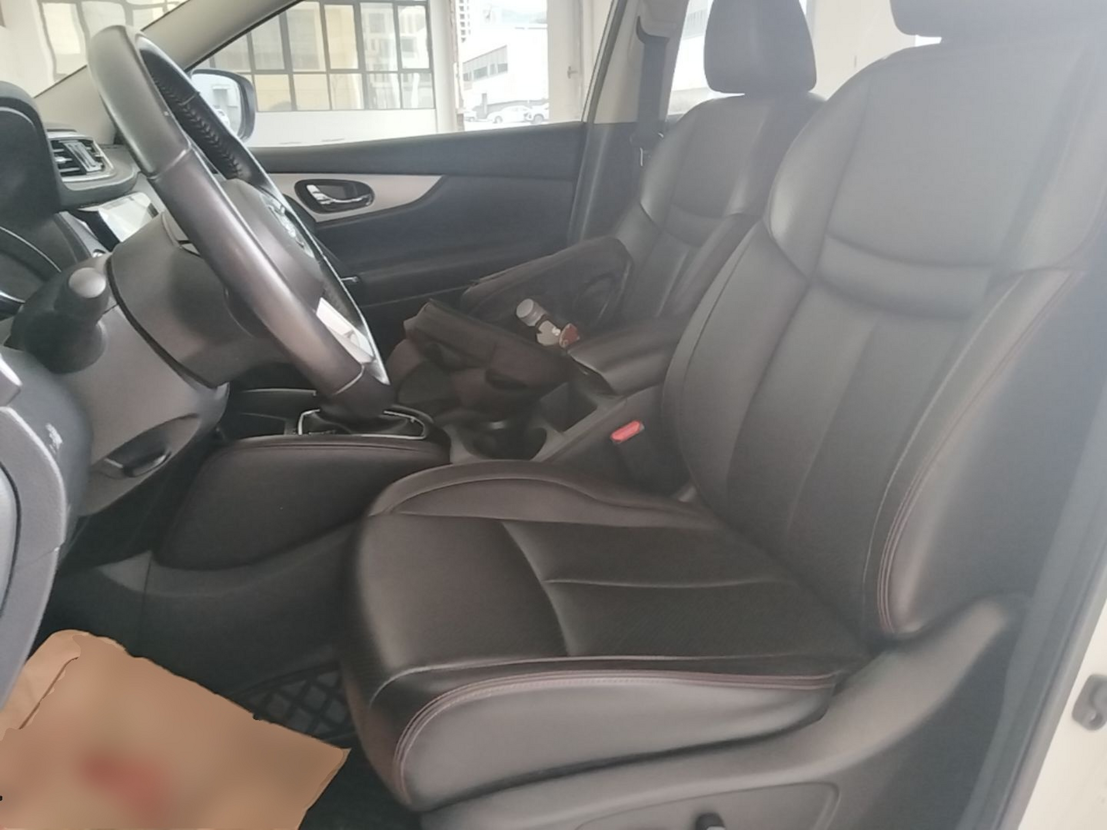 A primeira fila do carro