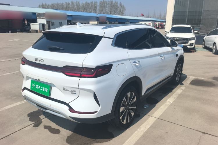 Used BYD Song PLUS New Energy 2025 DM-i Intelligent Driving 112KM Prestige Model Rear Right 45 Deg