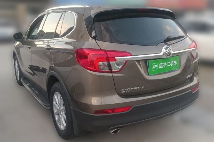 Used Buick Envision 2017 20T Two-Wheel Drive Elite Version Rear Left 45 Deg
