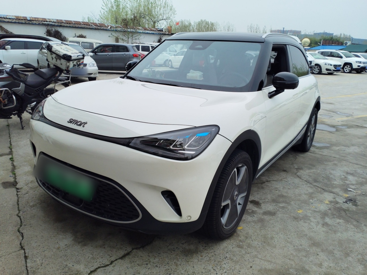 Parte inferior delantera