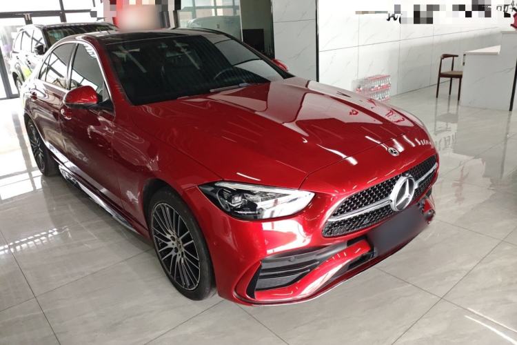 Used Mercedes-Benz C-Class 2022 C 260 L Sport Edition Front Right 45 Deg