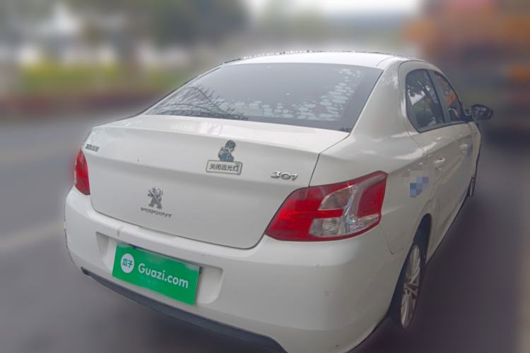 Used Peugeot 301 2016 1.6L Manual Comfort Edition Rear Right 45 Deg