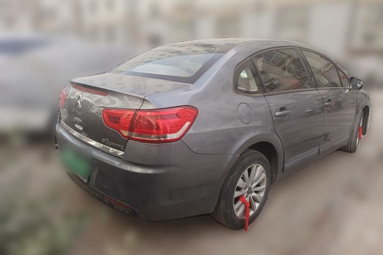 Used Citroen C-Quatre 2013 Sedan 1.6L Automatic Prestige Model Rear Right 45 Deg