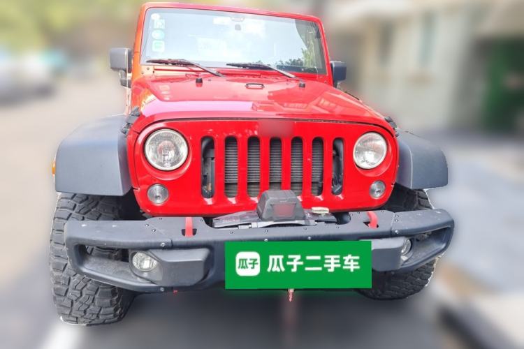 Used Jeep Wrangler 2015 3.6L Rubicon Two-Door Comfort Edition Front