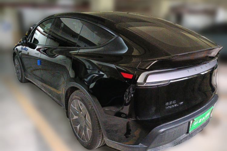 Used Tesla Model Y L 2025 Model Long-Range All-Wheel-Drive Version Rear Left 45 Deg