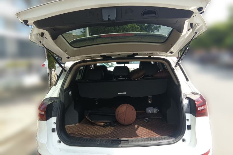 Used Zotye T600 Coupe 2017 1.5T Automatic Luxury Model Trunk