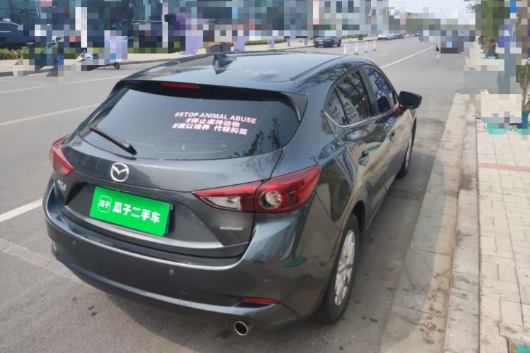 Used Mazda 3 Axela 2017 Hatchback 1.5L Automatic Luxury Model Emission Standard China V Rear Right 45 Deg